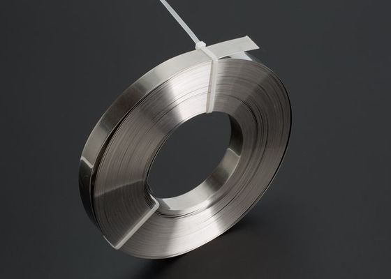 Cinghia a 3/4 pollici flessibile della fascia dell'acciaio inossidabile/cinghia d'acciaio dell'imballaggio non rivestita fornitore