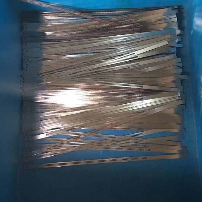 7 x 450 millimetri di multi tipo campione della serratura delle fascette ferma-cavo della scala dell'acciaio inossidabile gratis